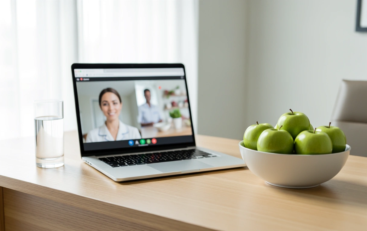 Online Ernährungsberatung Setup